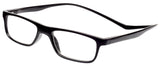 PESMUKO Magnetic Reading Glasses for Men and Women Hang Neck Computer Readers Black +1.50