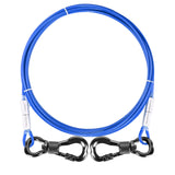 XiaZ Dog Tie Out Cable 10 FT Dog Chains for Outside with Swivel Hook Dog Runner Leads for Yard Outdoor and Camping Rust- Proof Training Leash for Small to Medium Pets Up to 60 LBS-New