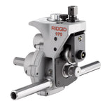 RIDGID 25638 Model 975 2in1 Portable Combo Roll Grooving Machine, 1/2 to 6 Pipe Capacity, Manual Use or Power Drive Mount, S