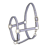 HORZE Adepto Adjustable Horse Halter | Soft, Durable Polyester - Languid Lavender Purple - Warmblood