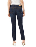 INKD Women's Contrast Stitch Stretchable Skinny Fit Jeans,Denim Divine