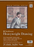 Strathmore 400 Series Heavyweight Drawing Pad, Medium Surface, 14x17 Wire Bound, 24 Sheets