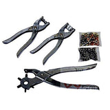 Diy Crafts Design No # 2, Set Of 3 Pcs, 3Pcs Leather Belt Hole Punch Snap B (Design No # 2, Set Of 3 Pcs)