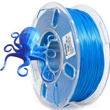 PRILINE Filament,PRILINE 98A TPU Flexible Soft 3D Printer Filament,1KG 1.75mm Spool Durable TPU Flexible Material, Blue