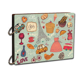 Paper Plane Design Gift for Loved Ones Craft Scrapbook Photo Book Travel Diary Album
