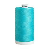 Connecting Threads 100% Cotton Sewing Thread - 1200 Yard Spool (Ocean Mist)
