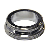Danco 10520 Faucet Aerator Adapter, For Use With 15/16 in Female Thread Adapters, Brass, Chrome Plated