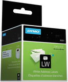 DYMO Labels for LabelWriter Label Printers LABEL,ADRSS,130/RL,WE 0621B002 (Pack of8)