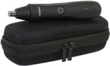 Maoershan Suw Hard Travel Case for Whacker Nose and Ear Hair Trimmer - 9,000 RPM Painless Precision Tool (Empty Case Only)
