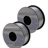 WeldingCity 2 Rolls of Aluminum MIG Welding Wire ER4043 1Lb Spool 0.045 (1.2mm) | Pack of 2