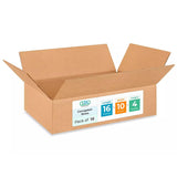 Medium Moving & Shipping Boxes 16x10x4 inches (10-Pack) - Extra Strength 200 lb vs Regular - Corrugated Packaging Boxes for USPS