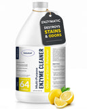 Enzymatic Cleaner MultiPurpose Enzyme Cleaner for Dog Urine and Poop Carpet | Cat Pee Odor eliminator Pet Urine Enzyme Drain Cl