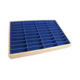 Calandis Jewelry Display Tray Bracelet Holder Storage Tray For Live Broadcasting Shop Dark Blue