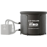 The Pod Company Ice Pod Pro Cold Plunge Tub, 110 Gallon (420L) Inflatable Ice Bath for Adults, Fits Up to 6'7, Insulated, Chille