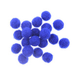 Zasy Needle Felt Balls Pure Wool Beads Dry Felted Balls 15mm Handmade DIY Crafts 20pcs (Royal Blue)