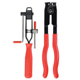 2PCS CV Boot Clamp Pliers, CV Axle Boot Clamp Pliers With CV Joint Boot Clamp Pliers Car Banding Tools Kit for Most Car