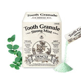 Dencle Tooth Powder Strongmint - Fluoride-Free, Preservative-Free, Vegan Whitening Tooth Powder, Waterless Travel Toothpaste Alt