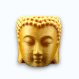 HOBIGO Buddha Pen Holder for Desk Decor | Decorative Pen Stand for Office Study Table & Home Decoration | Pack of 1 (Gold)