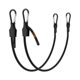 Adjustable Bungee Cords with Hooks 24 Inch Long Superior Latex Heavy Duty Elastic Straps for Outdoor Tent, Luggage Rack, Camping