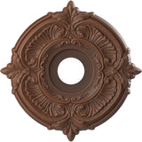 Ekena Millwork CMP16ATDRU Attica Thermoformed PVC Ceiling Medallion (Fits Canopies up to 5 5/8), 16OD x 3 1/2ID x 1P, Universal