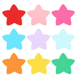 PATIKIL Paper CutOuts, Pack of 54 Bulletin Cutouts, Paper Star Shape CutOuts, Paper with Adhesive Dots for Classroom, DIY Craf