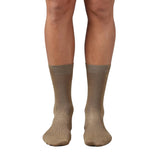 Van Heusen Men Regular Anti Bacterial Crew Socks Cotton Nylon Spandex Super Soft_Ochre_Os