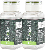 Freshrock Spice Bottles 110ml Condiment Case 1 HOLE Set of 2 Green