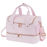 VOFIpremiAm Nail Polish Organizer,Pretty Nail Bag Organizer Case