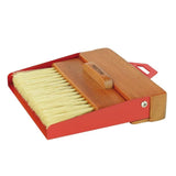 Dulton Dustpan and Brush Dustpan and Brush RED H210365RD Red Broom & Dustpan Set