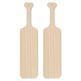 BATTIFE 2Pack 22inch Greek Sorority Paddle, Unfinished Pine Wooden Frat Paddle, Fraternity Wood Paddles for Arts Crafts1