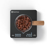 Mini Coffee Scale with Timer, Maestri House Rechargeable Espresso Scale, 2kg/0.1g Accurate Scale for Espresso and Pour-Over Coff