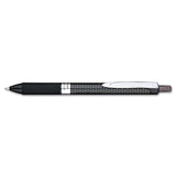 Pentel K497A Oh! Gel Retractable Roller Pen, 7mm, Black Barrel/Ink, Dozen
