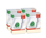 Miele Style U Vacuum Bags Includes 16 bags + 8 Filters