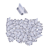 Enakshi 100X Garden Grafting Clips Trellis Clips For Bonsai Flower Vegetables 4Mm|Yard, Garden & Outdoor Living |Gardening Suppl