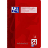 Oxford 100050337 Vocabulary Book LIN54 - Pad A4 40 Sheets Ruled