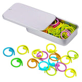 50 Pcs Alloy Stitch Markers With Storage Box, Useful Tools For Knitting And Crochet Projects,Stitch Markers For Crochet, Sturdy