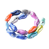 HEAVENGLOW Ceramic Fish Beads Strand Bright Glazed Colorful for Necklace Earring Crafts|Crafts|Beads & Jewelry Making|Beads|1 St