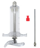 20ml Plastic Syringe with 10Ga Blunt Tip Needle 4 and Storage Caps - Great for Refilling Vegetable Glycerin - Glue Applicator -