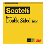 Double Sided Office Tape, 1/2 x 36 yards, 3 Core, Clear MMM665121296