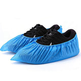 Shoe Covers Disposable Non Slip -100 Pack(50 pairs) 15.7'' Hygienic Waterproof Foot Booties Covers Recyclable Shoe Booties Cover