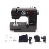 SINGER M1000 Mending Machine (Black) with Accessories | 4 Built in Stitches deliver 32 Stitch Applications | Compact, Lightweigh