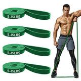 ROSAPOAR Resistance Band Pull up Band Fitness Exercise Bands Natural Latex for Workout Body Stretch Powerlifting Band Fitness Sp