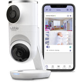 HUBBLE CONNECTED Nursery Pal Dual Vision Smart Camera Wi-Fi Enabled Baby Monitor with AI Motion Tracking, Plus Preloaded Soothin