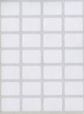 MACO White Rectangular MultiPurpose Labels, 5/8 x 7/8 Inches, 1000 Per Box (MS1014)