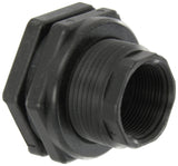 Banjo TF125 Polypropylene Bulkhead Tank Fitting, 11/4 NPT Female