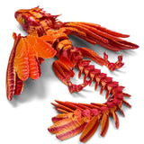 SGYYSG Feathered Wyvern Dragon,3D Printed Dragon, Articulated Dragon with Wings, 3D Printed Toys, Desktop Pet - Perfect for Fant