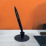 SHAYONA Personalized Name Magnetic Stand with Pen for Men and Women and Personalised Magnetic Pen Stand with Name, Customized Co