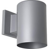 Progress Lighting 5-Inch Cylinder Outdoor LED Wall Sconce, 1-Light Modern Wall Mount LED Light, Interior and Exterior Lighting f