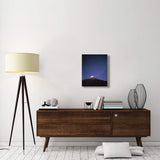 Star Trails Around The South Celestial Pole Over Mt Taranaki, New Zealand-Canvas Art-20X24