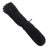 IHDYPPEW 500 Feet 1/4 Inch Black Polyester Rope, 6 mm Polypropylene Utility Rope for Kayaking, Camping, Home Decor